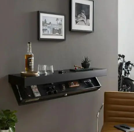 Hidden Compartment Display Shelf